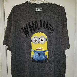 What? Minions short sleeve tee